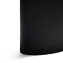 Axor Oval Dining Table | Black Oak
