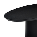 Axor Oval Dining Table | Black Oak