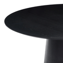 Axor Round Dining Table | Black Oak