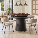 Axor Round Dining Table | Black Oak