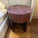 Mars Marble Bedside Table