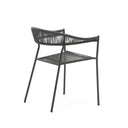 Mavis Stackable Patio Chair | Grey
