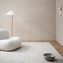 Maya Rug | White Sand