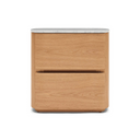 Megan Bedside Table | Natural Oak