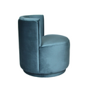 Mini Swivel Chair | Steel Blue