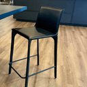 Mizule Bench Barstool | Black