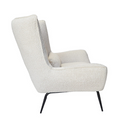 Mona Armchair | Ivory Boucle