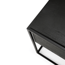 Monolit Bedside Table | Black Oak
