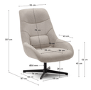 Monte Armchair | Beige
