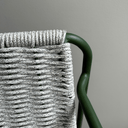 Mori Stackable Patio Chair | Ecru