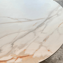 Mosi Ceramic Dining Table | Calacatta  Oro