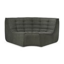 N701 Round Corner Sofa | Eco Moss