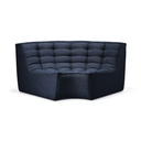 N701 Round Corner Sofa | Eco Graphite