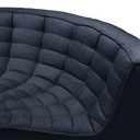 N701 Round Corner Sofa | Eco Graphite