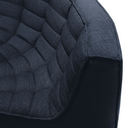 N701 Round Corner Sofa | Eco Graphite