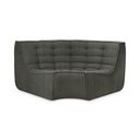 N701 Round Corner Sofa | Eco Moss