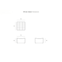 N701 Ottoman | Eco Graphite