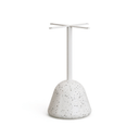 Naxos Round Patio Dining Table | Terrazzo / Natural Ash