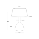 Naxos Square Patio Dining Table | Terrazzo