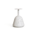 Naxos Square Patio Side Table | Terrazzo