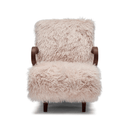 Neto Armchair | Brown Faux Fur