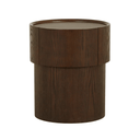 Nido Bedside Table | Tobacco Ash / PU Leather