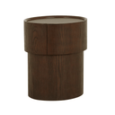 Nido Bedside Table | Tobacco Ash / PU Leather