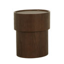 Nido Bedside Table | Tobacco Ash / PU Leather