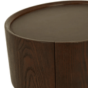 Nido Bedside Table | Tobacco Ash / PU Leather