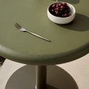 Nori Bar Round Patio Dining Table | Green