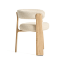 Notting Patio Chair | Ivory / Natural Teak