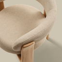 Notting Patio Chair | Ivory / Natural Teak