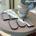 Nara Oval Tray | White