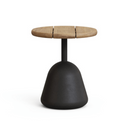 Naxos Patio Side Table | Black