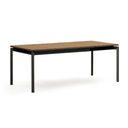 Noosa Extension Patio Dining Table | Black