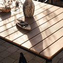 Noosa Extension Patio Dining Table | Black