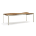 Noosa Extension Patio Dining Table | White