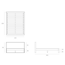 Nordic II Bed | Oak