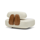 Notch Armchair | Alabaster