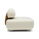 Notch Armchair | Alabaster