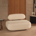 Notch Armchair | Alabaster