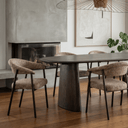 Novum Dining Chair | Mushroom