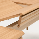 Olega Extension Dining Table | Natural