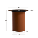 Olir Side Table | Brown