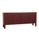 Oliver Fluted Buffet | Burgundy