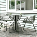 Omaha Patio Cafe Dining Table SS | Fern