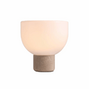Opera Travertine LED Table Lamp