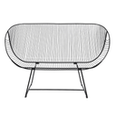 Orere Patio Sofa SS | Black