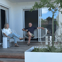 Orere Patio Sofa SS | White