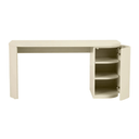 Orson Round Desk | Putty